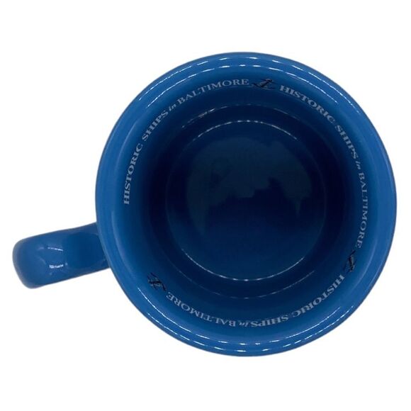 Historic Ships in Baltimore Large Tankard Ceramic Mug - Picture 6 of 8
